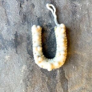 Holly Pommed Monogram Ornament